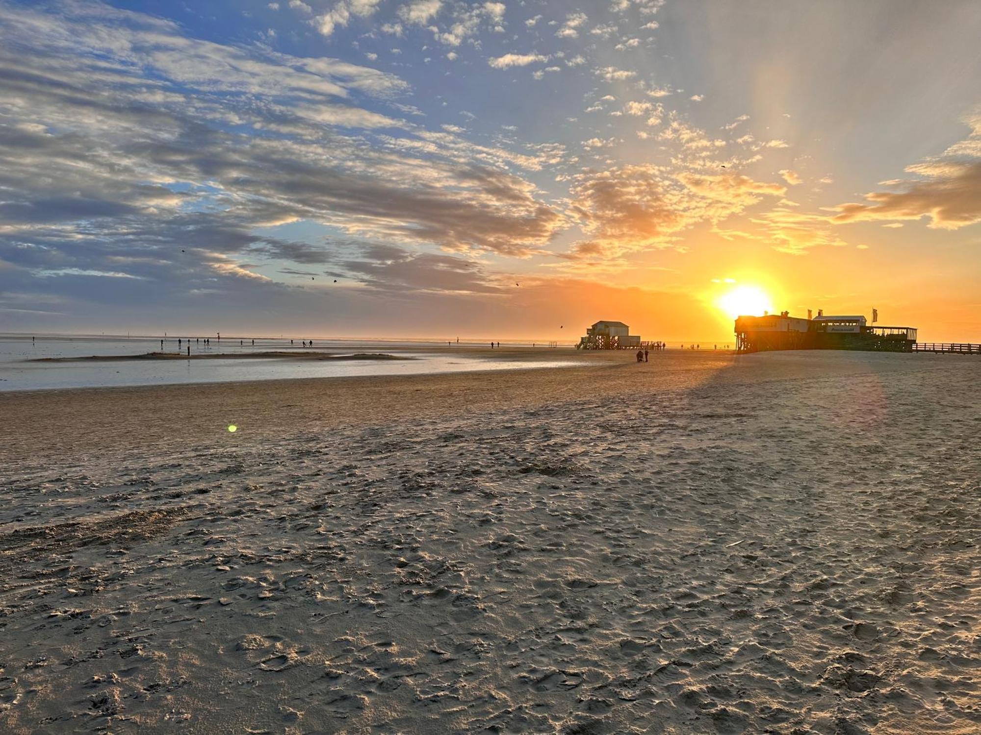 Sky & Sand Spo Nordsee By Nature I Boxspringbett, Terrasse, Zentral, Nah Am Deich ซังคท์ พีเทอร์-ออร์ดิง ภายนอก รูปภาพ